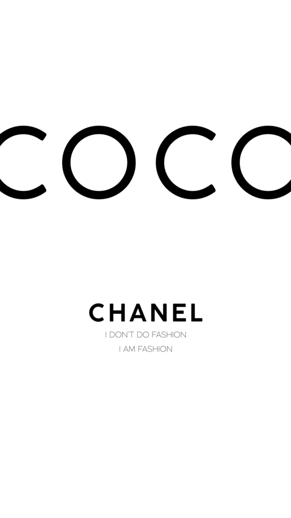 coco chanel wallpaper